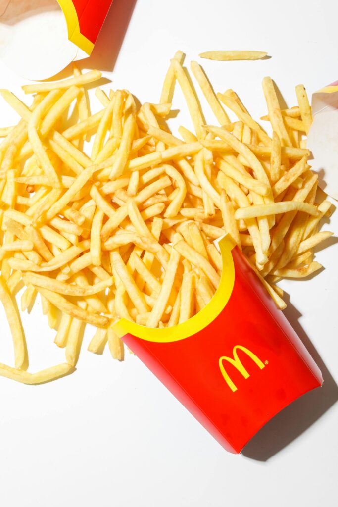 Frite moyenne de McDonalds